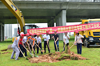 石角咀水閘重建工程之對(duì)澳供水管遷改專項(xiàng)工程正式開(kāi)工